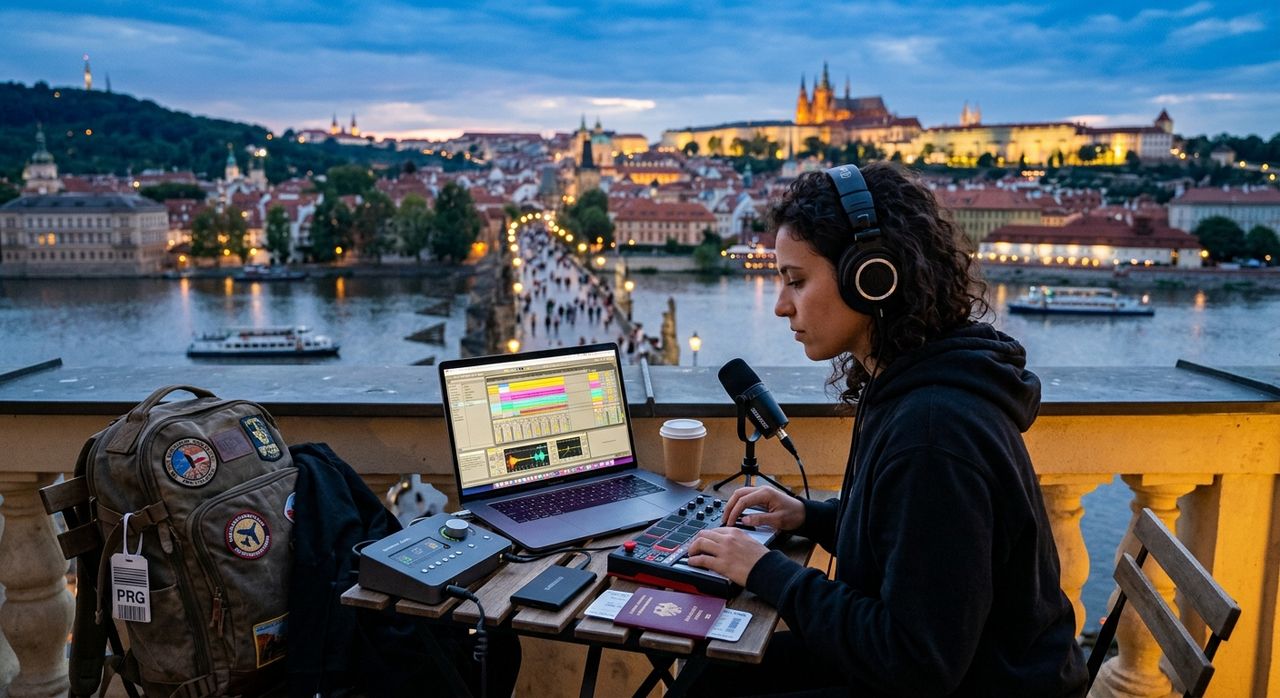 Keeping Your Audio Projects Accessible When You Travel Internationally