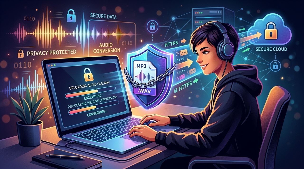 Protecting Your Privacy When Uploading Audio Files to Conversion Sites