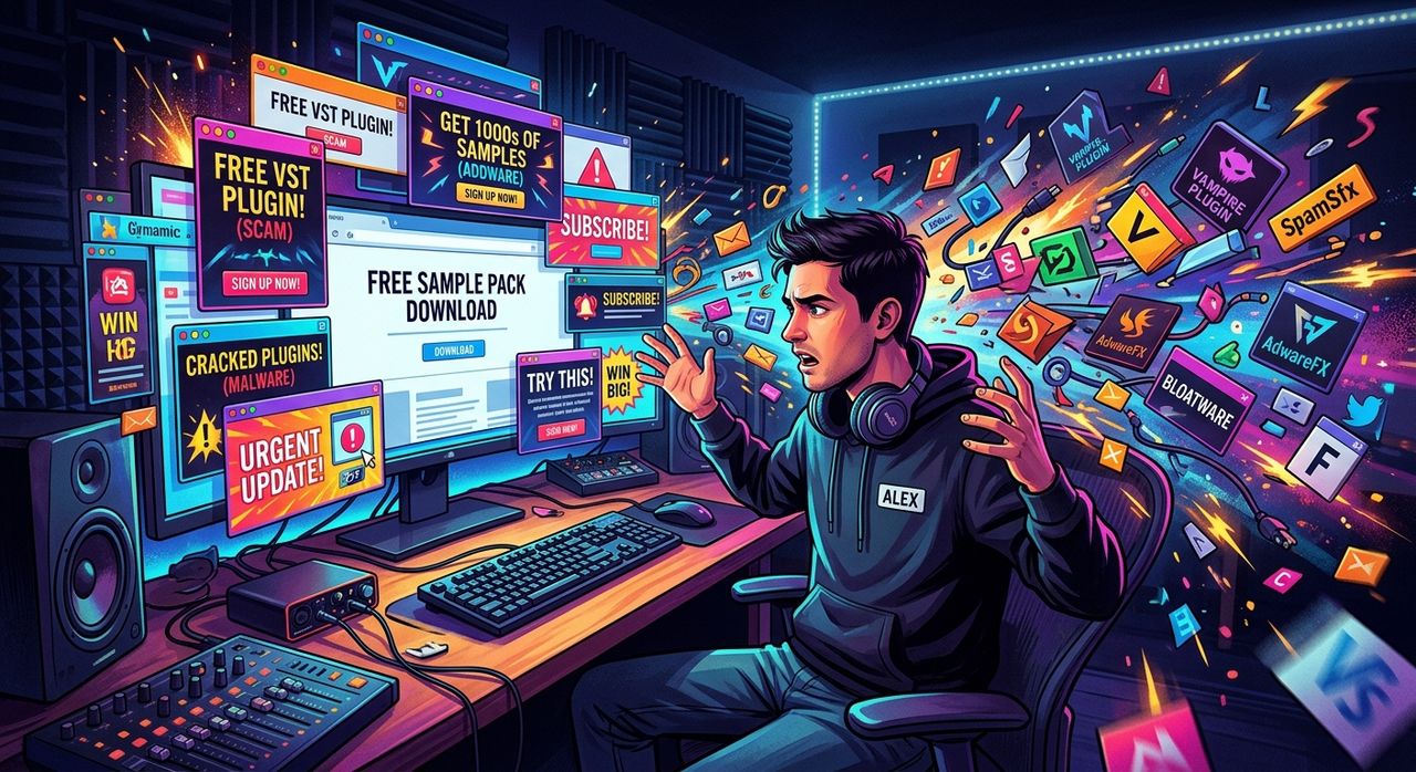 How to Avoid Plugin Spam When Signing up for Free Audio Samples