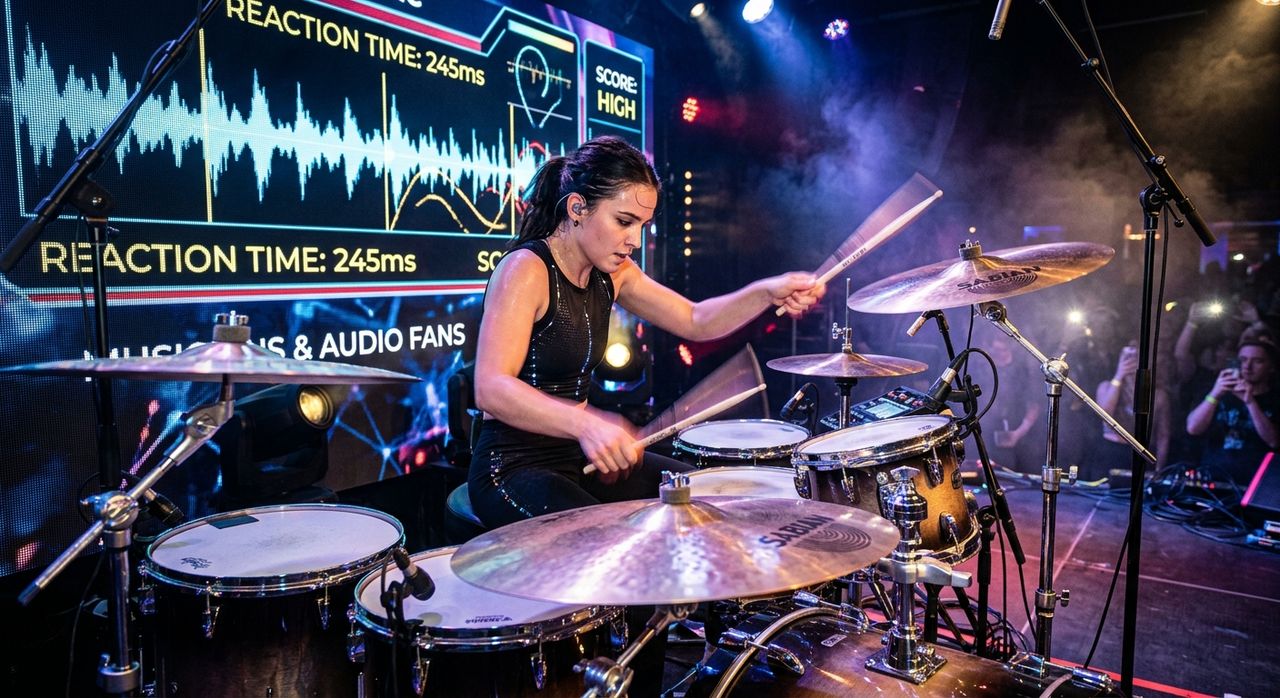 How Musicians and Audio Fans Score on Reaction Time Benchmarks