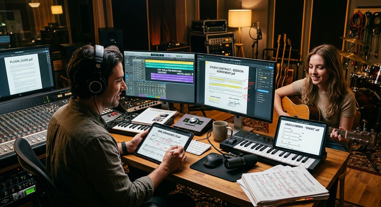 PDF Tools Every Audio Producer and Musician Should Know About