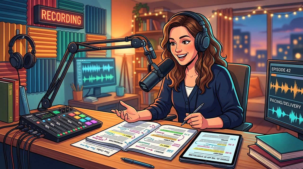 Scripting Your Podcast Episodes for Better Pacing and Delivery